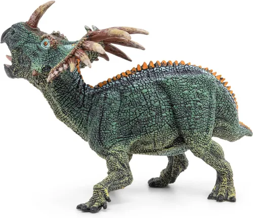 Miniatura 2 de Papo - Figura realista de dinosaurio de Styracosaurus - A partir de 3 años - Colección de dinosaurios - Juego educativo de dinosaurio herbívoro