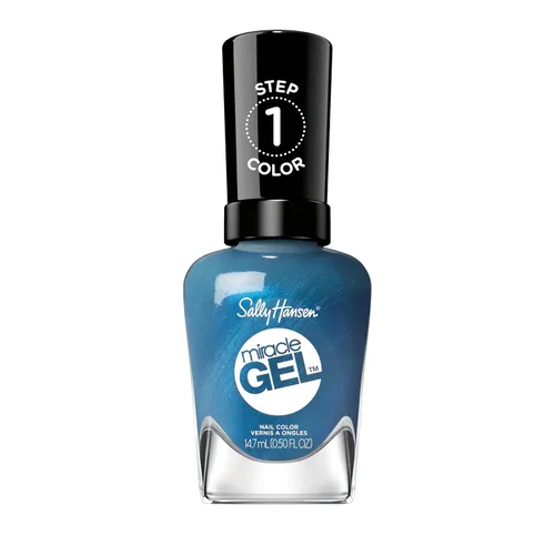 Miniatura 19 de Sally Hansen Miracle Gel™, Metro Midnight, Fórmula de larga duración, tipo gel, sin necesidad de lámpara UV, esmalte de uñas púrpura 564 Metro