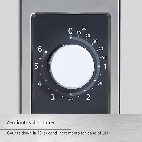 Miniatura 5 de Panasonic NE-1025F - Horno de microondas comercial y compacto para encimera de servicio ligero con temporizador electrónico de botón selector