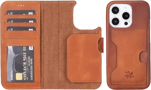 Miniatura 36 de Venito Florence - Funda de piel compatible con Samsung Galaxy S9, extra segura con bloqueo RFID, cartera desmontable para teléfono (gris decolorado)