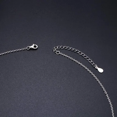 Miniatura 5 de DAOCHONG Collares con colgante de sol y luna de plata de ley 925 para mujer, regalos de joyería para ella