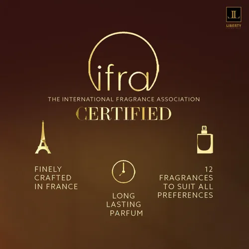 Miniatura 9 de Liberty Luxury OudGold Perfume Francés Intenso para Hombres – Fragancia Amaderada para hombres, Aroma Audaz y Duradero para Confianza y Prestigio
