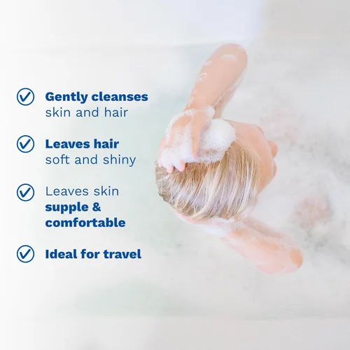 Miniatura 7 de Mustela Champú sólido y barra de limpieza corporal para bebés, niños y adultos, con aceite de aguacate y aceite de oliva, sin fragancia, sin