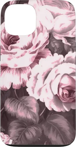 Miniatura 7 de iPhone 16 Vintage Classic Rose Flower Pattern in Pink Case