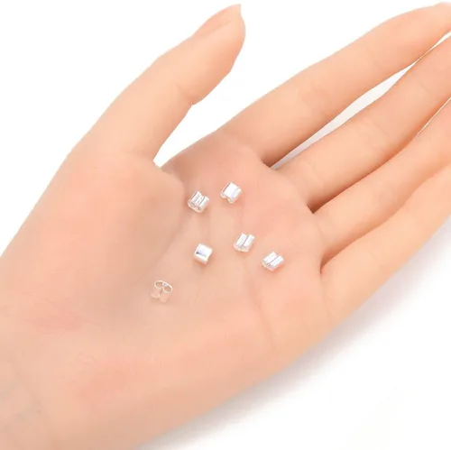 Miniatura 2 de Adabele - Carpeta hipoalergénica de plata de ley 925 auténtica para 0.059 in, hilo de alambre de cuero, para fabricación de joyas y manualidades, 10