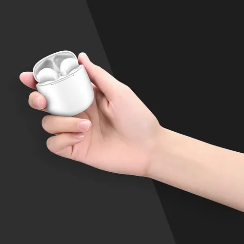 Miniatura 7 de yobola Auriculares inalámbricos, auriculares Bluetooth, graves profundos y ligeros, mini auriculares inalámbricos para correr/fitness, 25 horas