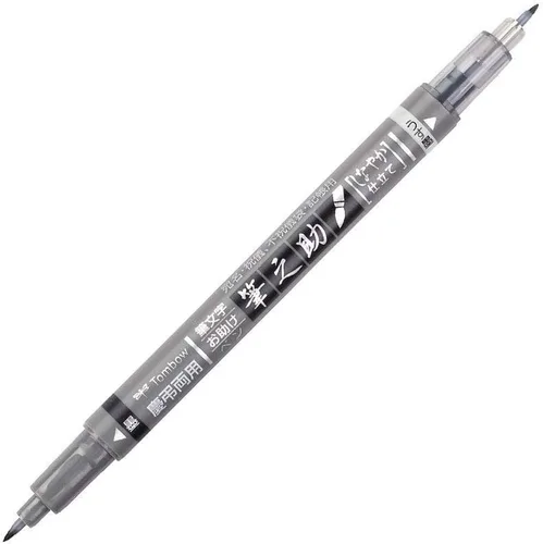 Miniatura 11 de Tombow 82038 Fudenosuke, punta suave y dura Fudenosuke Brush Pen para caligrafía y dibujos artísticos