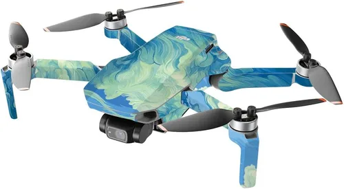Miniatura 2 de Mighty Skins Compatible con DJI Mini 2 Dron portátil – Visionary Protective, Durable y Unique vinilo adhesivo adhesivo cubierta fácil de aplicar