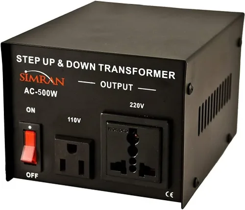 Miniatura 5 de Simran AC-100, transformador elevador/reductor de tensión 110 V/220 V