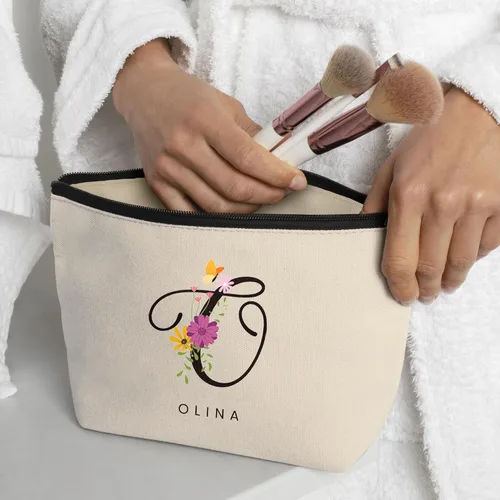 Miniatura 5 de Bolsa de maquillaje personalizada para regalos de damas de honor, regalos de boda para dama de honor, matrona de honor, regalo personalizado
