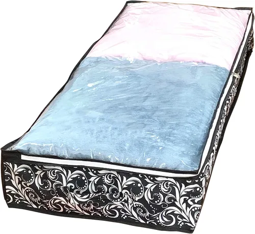 Miniatura 2 de Bolsas de almacenamiento debajo de la cama, contenedores de almacenamiento organizadores, 39.4 pulgadas de largo x 11.7 pulgadas de ancho x 5.9