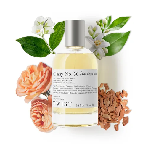 Miniatura 20 de Twist Wood No. 28 - Eau De Parfum Inspirado en T. Ford Oud Wood, Perfume de Larga Duración para Hombres y Mujeres, Sin Parabenos, Vegano
