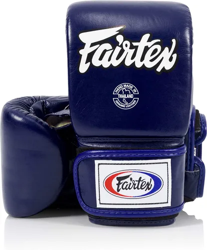 Miniatura 6 de Fairtex TGO3 - Guantes de boxeo Muay Thai para hombres, mujeres, niños, diseño especial de pulgar abierto, guantes de MMA, kickboxing, gimnasio