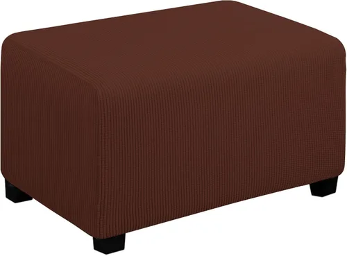 Miniatura 30 de Easy-Going Funda Elástica para Otomana Taburete de Almacenamiento Plegable Protector de Muebles Funda Rectangular Suave con Parte Inferior Elástica