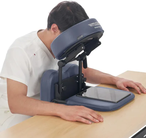 Miniatura 4 de Kit de masaje portátil de masaje boca abajo para escritorio y mesa, almohada facial para dormir en la oficina, boca abajo después de una cirugía