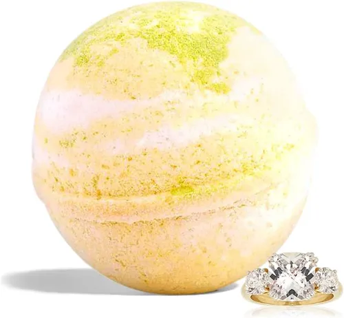 Miniatura 9 de Ivy & Bauble Bombas de baño hechas a mano con anillo sorpresa en el interior para mujer, aroma fresco, fabricadas en Estados Unidos, fabricadas sin