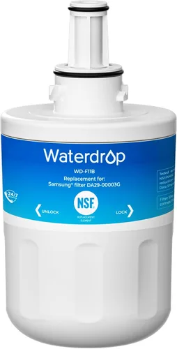 Waterdrop Repuesto para Samsung® DA29-00003G, DA29-00003B, DA29-00003A, Aqua-Pure Plus, HAFCU1, RFG237AARS, FMS-1, RS22HDHPNSR, RSG257AARS, WSS-1