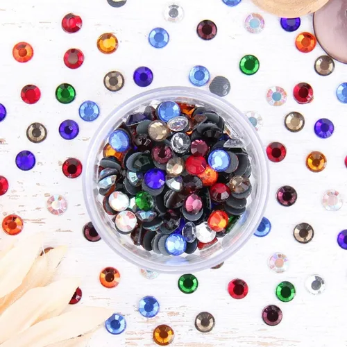 Miniatura 29 de Estrás para aplicar con calor - 6SS, 10SS, 16SS, 20SS, 30SS - 32 colores Iron-on hotfix rhinestones - add brilliant sparkle to apparel, denim