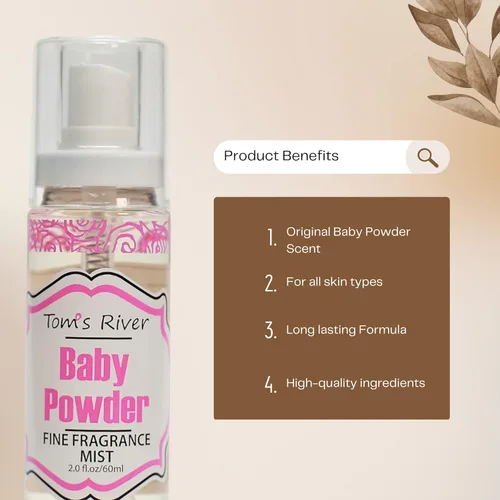 Miniatura 4 de Infinix Baby Fresh Powder - Fragancia fina en polvo, 2 onzas líquidas, paquete de 3, spray corporal para mujeres, perfume suave y duradero