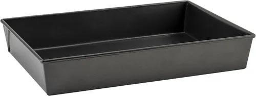 Miniatura 4 de WINCO Molde cuadrado antiadherente para tartas, 8 x 8 pulgadas, acero aluminizado