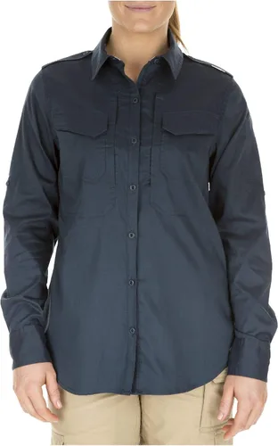 Miniatura 3 de 5.11 Tactical Spitfire - Camisa de tiro para mujer, tela con acabado de teflón, estilo 62377