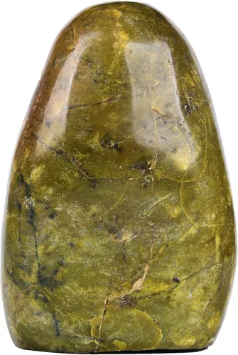 Miniatura 11 de AMOYSTONE Piedra de preocupación pulida de ópalo verde natural para aliviar la ansiedad, piedra preciosa de reiki de cristal curativo de mano