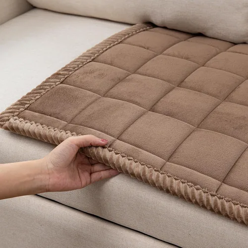 Miniatura 4 de Funda lavable para sofá para perros, cama para mascotas, fundas de sofá para mascotas con textura aterciopelada, fundas antideslizantes para sofá