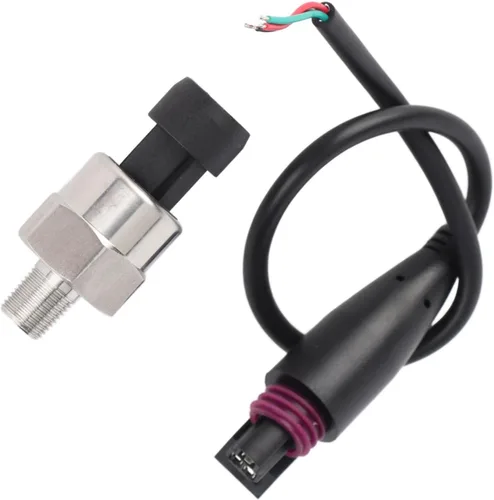 Miniatura 6 de Sensor de transductor de presión 100PSI 1/8 NPT Rosca Alta precisión 0.5% para aceite combustible aire agua Sistemas de monitoreo industrial