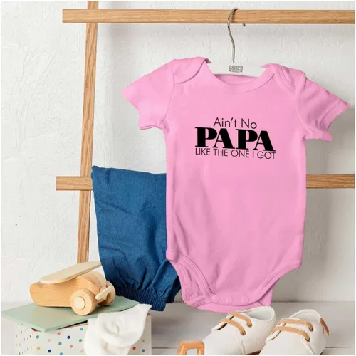 Miniatura 4 de Brisco Brands Ain't No Papa Like The One I Got Baby Romper Niños o Niñas