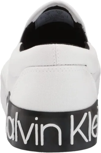 Miniatura 3 de Calvin Klein Men's Ryor Sneaker, White Canvas 115