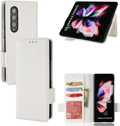 Miniatura 7 de Funda compatible con Blu View 1, piel sintética con soporte para tarjetas, compatible con Blu View1 B100DL con cierre magnético, protección