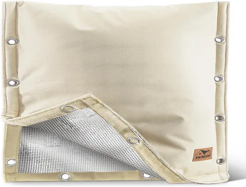 Miniatura 11 de Cubierta aislante para prevención de reflujo, cubierta aislante de tubo de apertura de 3 vías para válvula de riego, cubierta de rociador para Beige