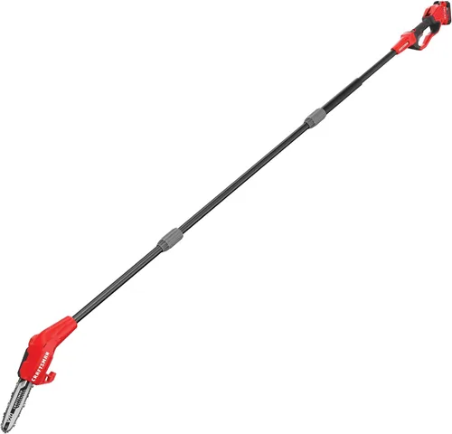 Miniatura 15 de CRAFTSMAN V20 Sierra de poste inalámbrica, 14 pies, batería y cargador incluidos, sierras de poste para podar árboles, hasta 325 cortes por carga