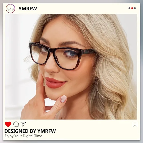 Miniatura 2 de Retro Blue Light Blocking Glasses for Women Men Classic Style Computer TV Eyeglasses Anti Eyestrain