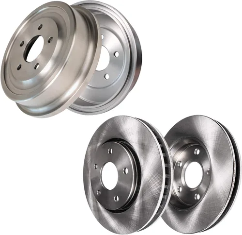 Miniatura 55 de Detroit Axle - Kit de freno delantero para Chevrolet Equinox Pontiac Torrent Suzuki XL-7, 08-10 Saturn Vue, 12-15 Captiva Sport Reemplazo 2008 2009
