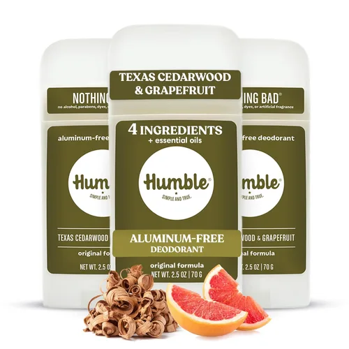 Miniatura 27 de HUMBLE BRANDS - Formula original de desodorante sin aluminio Control de olores, larga duración, bicarbonato de sodio, aceites esenciales, sutil