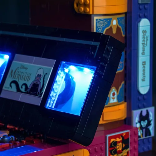 Miniatura 3 de BrickBling Iluminación LED compatible con iconos de Lego Villain, luz creativa compatible con Lego 43227 (solo luces, sin modelo)