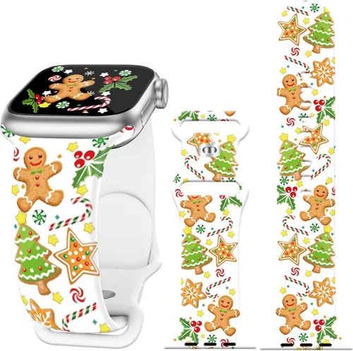 Miniatura 29 de Bandas de reloj de vacaciones compatibles con Apple Watch para mujeres y hombres de 38mm 40mm 41mm 42mm 44mm 45mm 46mm 49mm, para iPhone, iWatch