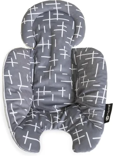 Miniatura 9 de 4moms Inserto para bebé RockaRoo y MamaRoo, lavable a máquina, tela de malla fresca, diseño reversible, menta