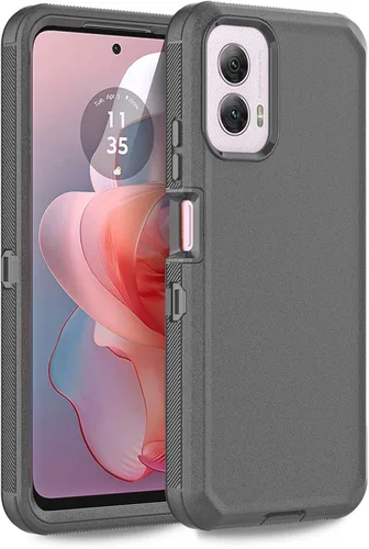 Miniatura 9 de Funda para Moto G Power 2021, Motorola G Power 2021, resistente a prueba de golpes, protección a prueba de polvo, 3 en 1, funda protectora Negro