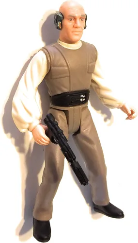 Miniatura 2 de Star Wars, The Power of the Force Green Card, Figura de acción de Lobot con diapositiva de marco congelado, 3.75 pulgadas