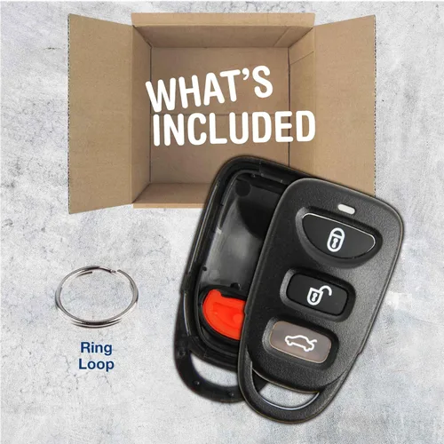 Miniatura 2 de Llave remota 3btn Fob Shell Shell reemplazo para Hyundai Kia (OSLOKA-310T, OSLOKA-360T, OSLOKA-950T)