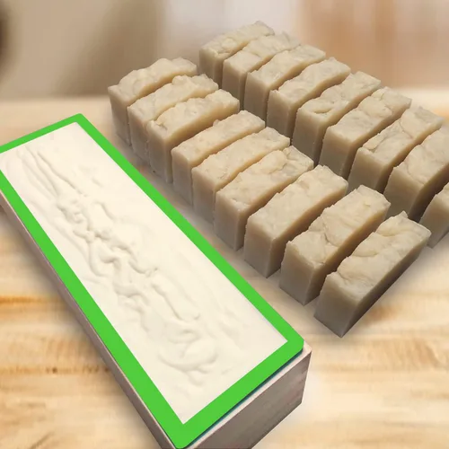 Miniatura 6 de Paquete de 6 moldes para pan de jabón de 42 onzas, moldes de jabón para hacer jabón con cajas de madera, los moldes de barra de jabón se pueden