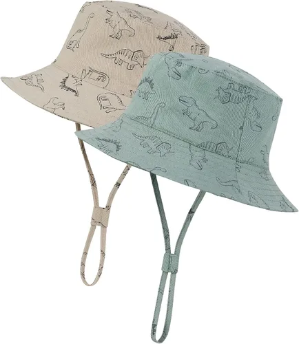 Miniatura 11 de Durio Sombrero para el sol para bebé, sombrero de playa de verano, UPF 50+, protección solar, sombreros para niños, regalos para niños y niñas