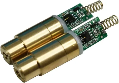 Miniatura 2 de Módulo láser diodo verde luz de haz láser 532nm (5mw punto verde) (2)