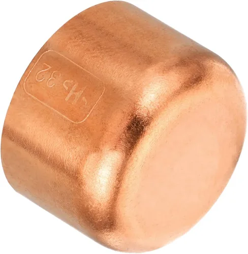 Miniatura 13 de PATIKIL Tapa de tubo de cobre ID de 1.382 in (1,38 pulgadas), tapa de ajuste de cobre, conexión de soldadura para fontanería, climatización y aire