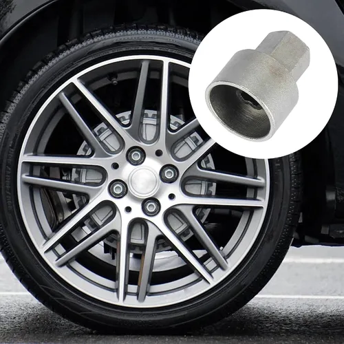 Miniatura 33 de X AUTOHAUX 041 Llave de bloqueo de rueda de coche Tuerca antirrobo Tuerca de extracción de tornillo Llave de bloqueo de rueda para BMW 3 5 7 Series