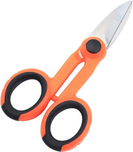 Miniatura 4 de Tijeras de separador de cortador de cable de fibra óptica para tijeras de Kevlar de fibra óptica con alicates de doble agujero