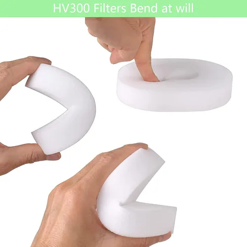 Miniatura 2 de Para Shark HV301 HV302 Filtros de repuesto cohete ultraligeros para mascotas con cable sin bolsa compatible HV290 HV300 HV301 HV302 HV303 HV305