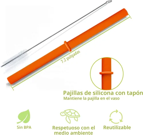Miniatura 6 de Homestockplus Vasos reutilizables de paja de trigo con tapas y pajitas de silicona, 10 Oz resistentes a las astillas, tazas pequeñas de agua Varios